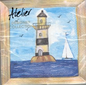 DecoArt Decor Napkin Lighthouse. 20p. DecoArt Decor Napkin Lighthouse. 20p.