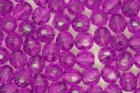 4mm Facet Transparent; Dark Amethyst 25g (approx 695p) 4mm Facet Transparent; Dark Amethyst 25g (approx 695p)