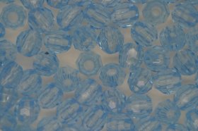 4mm Facet Transparent; Light Sapphire 25g (approx 695p) 4mm Facet Transparent; Light Sapphire 25g (approx 695p)