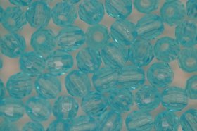4mm Facet Transparent; Light Turquoise 25g (approx 695p) 4mm Facet Transparent; Light Turquoise 25g (approx 695p)