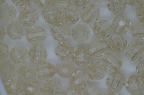 4mm Facet Transparent; Pale Ginger 25g (approx 695p) 4mm Facet Transparent; Pale Ginger 25g (approx 695p)