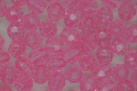 4mm Facet Transparent; Pink 25g (approx 695p) 4mm Facet Transparent; Pink 25g (approx 695p)