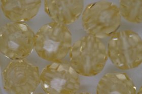 10mm Facet beads Transparent; Champagne 25g (approx 50p) 10mm Facet beads Transparent; Champagne 25g (approx 50p)