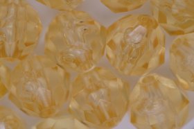 12mm Facet Bead Transparent; Champagne 25g (approximately 33p) 12mm Facet Bead Transparent; Champagne 25g (approximately 33p)