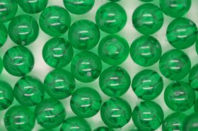 6mm Round Beads; Transparent Xmas Green 250g (approx 2240p) 6mm Round Beads; Transparent Xmas Green 250g (approx 2240p)