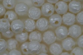 6mm Pearl Rosebuds; Ivory 25g 6mm Pearl Rosebuds; Ivory 25g