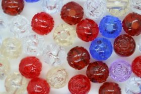 6mm Transparent Rosebuds; Multi 25g 6mm Transparent Rosebuds; Multi 25g