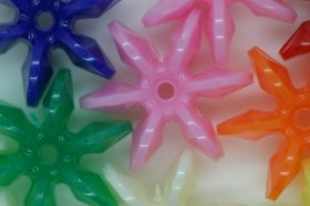 18mm Star Opaque; Multi 250g (approx 475p) 18mm Star Opaque; Multi 250g (approx 475p)
