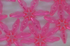 18mm Star Transparent; Pink 250g (approx 475p) 18mm Star Transparent; Pink 250g (approx 475p)