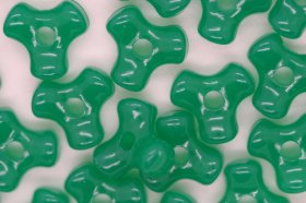 Tri Beads Opaque; Dark Green 25g (approx 125p) Tri Beads Opaque; Dark Green 25g (approx 125p)