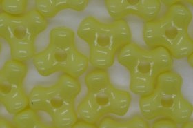 Tri Beads Opaque; Yellow 25g (approx 125p) Tri Beads Opaque; Yellow 25g (approx 125p)