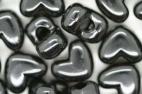 Vertical Heart Opaque; Black 250g (approx 481p) Vertical Heart Opaque; Black 250g (approx 481p)