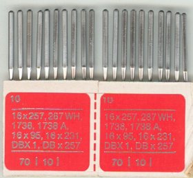Overlocking Needles 70 (pack x20) Overlocking Needles 70 (pack x20)