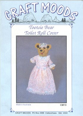 Tootsie Bear Toil Holder