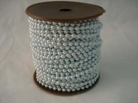 Fused Pearls 4mm x 30 metre Light Blue Fused Pearls 4mm x 30 metre Light Blue