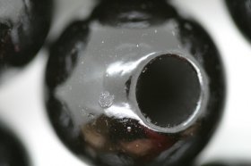 Wooden Beads, 25mm, 100 pieces, Black (10mm hole) Wooden Beads, 25mm, 100 pieces, Black (10mm hole)