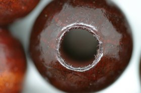 Wooden Beads, 25mm, 100 pieces, Brown (10mm hole) Wooden Beads, 25mm, 100 pieces, Brown (10mm hole)