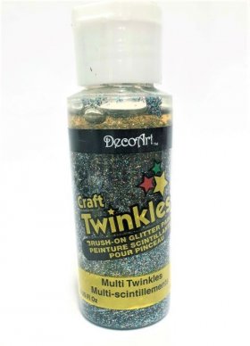 DecoArt Craft Twinkles 2oz Multi Twinkles DecoArt Craft Twinkles 2oz Multi Twinkles