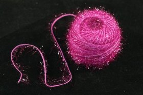 Fairy Sparkle Fibre; Fuchsia ( Ball approx 100-120 grams) Fairy Sparkle Fibre; Fuchsia ( Ball approx 100-120 grams)
