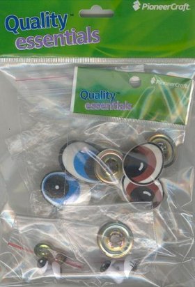 Comic Eyes Assorted Size's, Styles & Colors, 5 Pairs