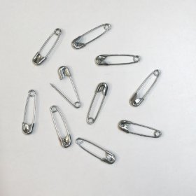 19mm Safety Pins Nickel