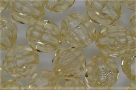 8mm Facet Beads Transparent; Champagne 25g (approx 97p)