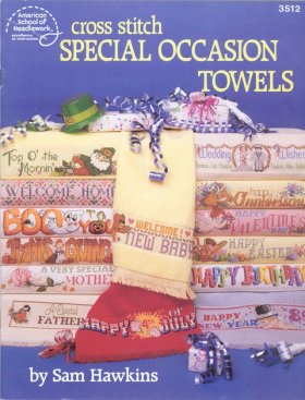 Cross Stitch Special Occasion Towels