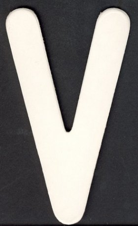 Upper Case Alphabet (V)1 piece