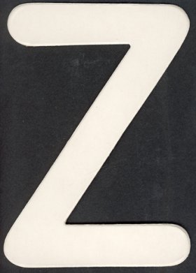 Upper Case Alphabet (Z)1 piece
