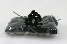 Ribbon Rose Black, 144p pack