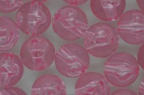 9mm Transparent Round; Soft Pink 250g (approx 646p)