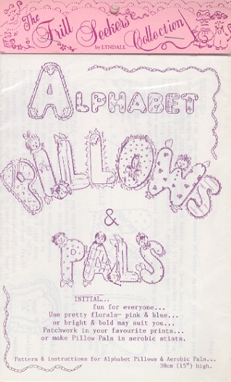 Alphabet Pillows & Pals